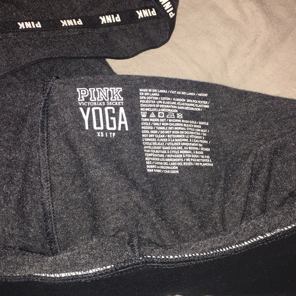 SOLD “Pink” (from Victoria Secret) leggings - Picture 3 of 3